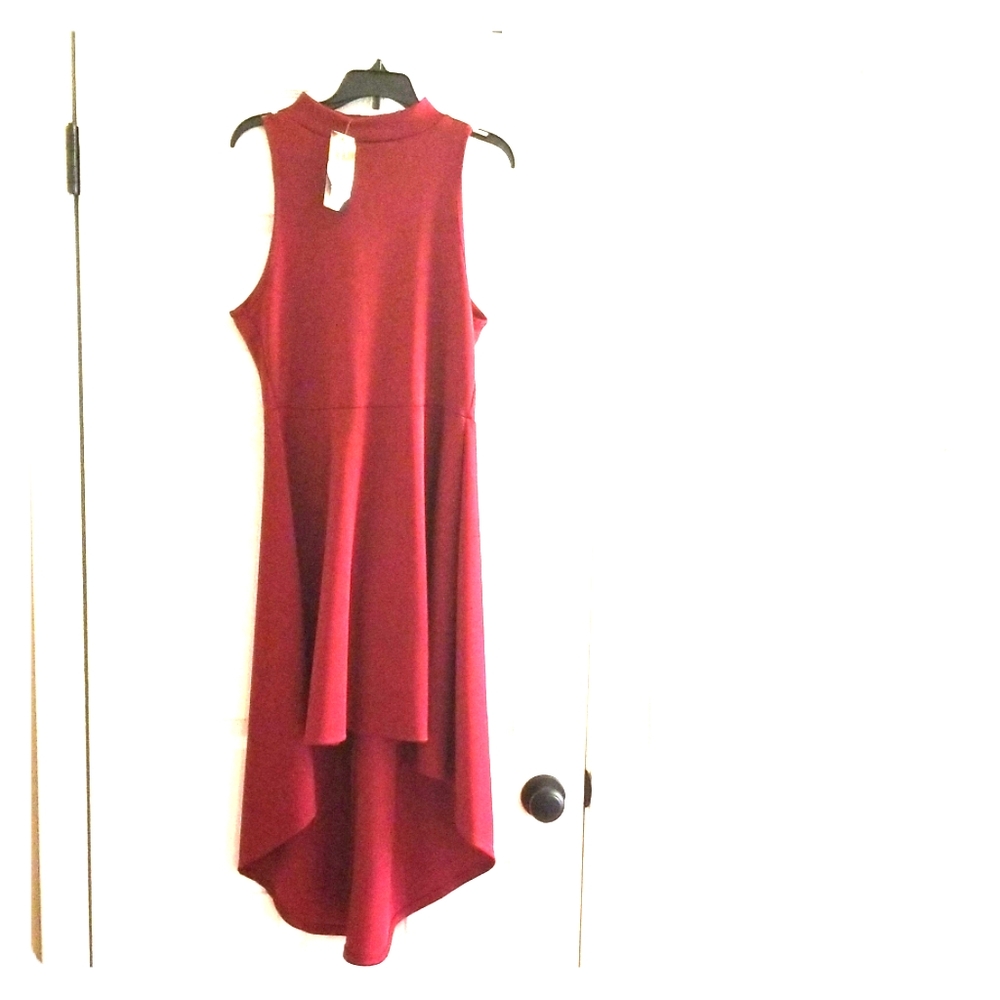 Burgundy Dress